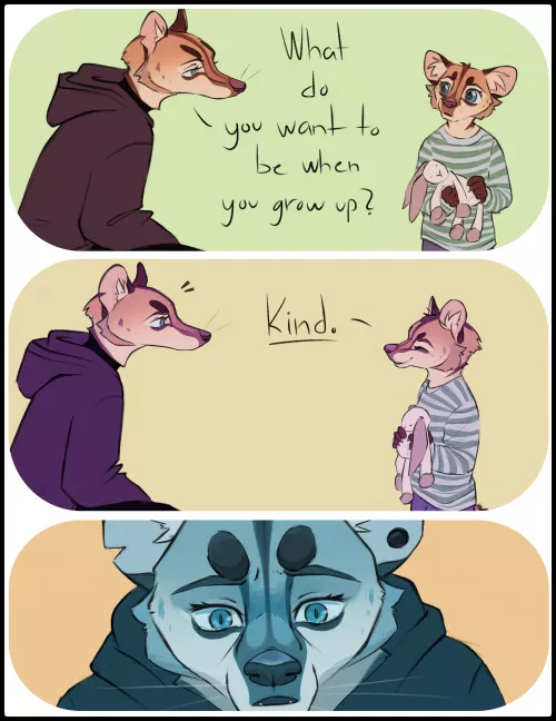 She is lost (poetically or while time travelling? Idk man) [art by me @heretic.fox on Instagram]