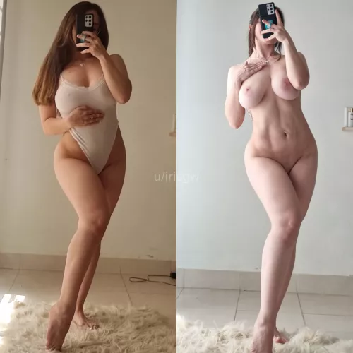 This look better on the floor than on me.