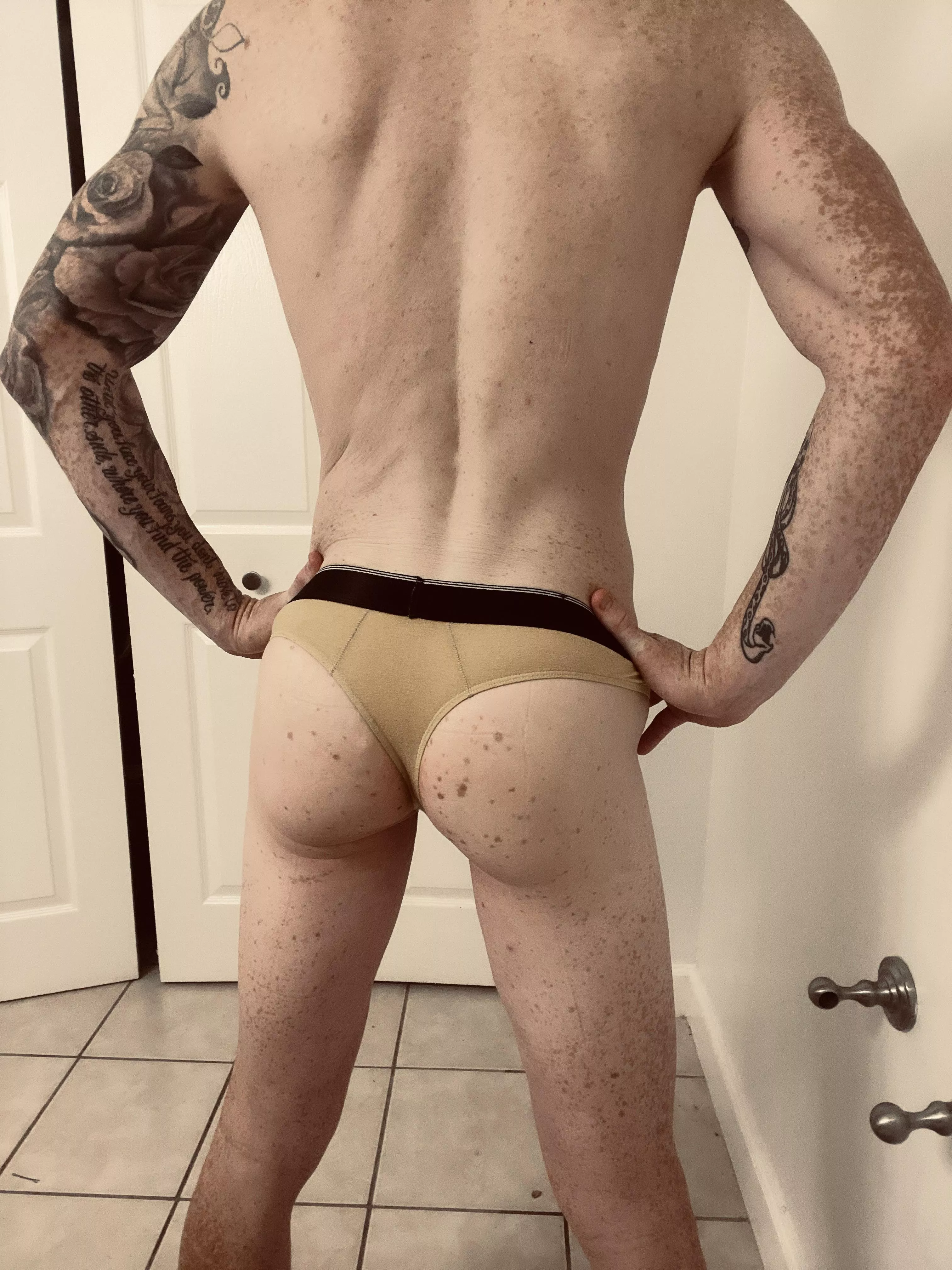 Thongs are so comfortable