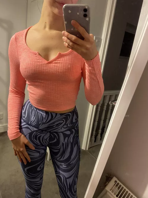 We love patterned gym leggings🥰OC