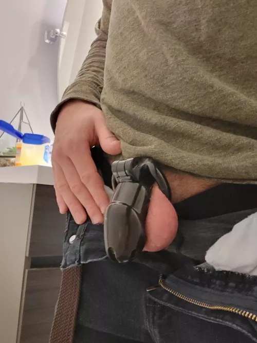 Wife made me lock up before going to work :)