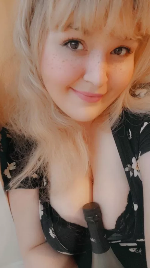 Would you be distracted looking down my dress?