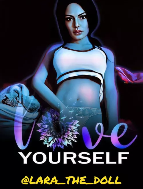 You can catch Lara being a bit more risque on her Instagram