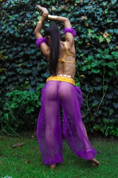 Your princess is ready to dance for you.