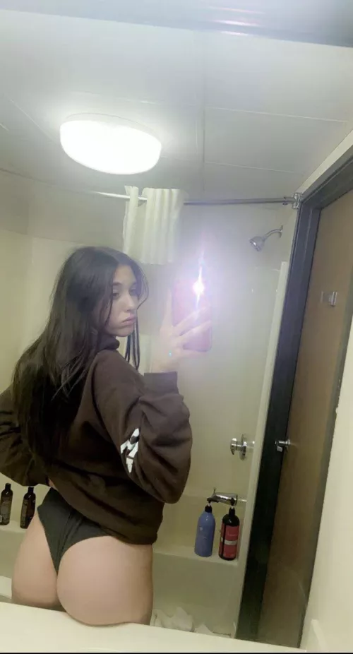 Booty on the counter