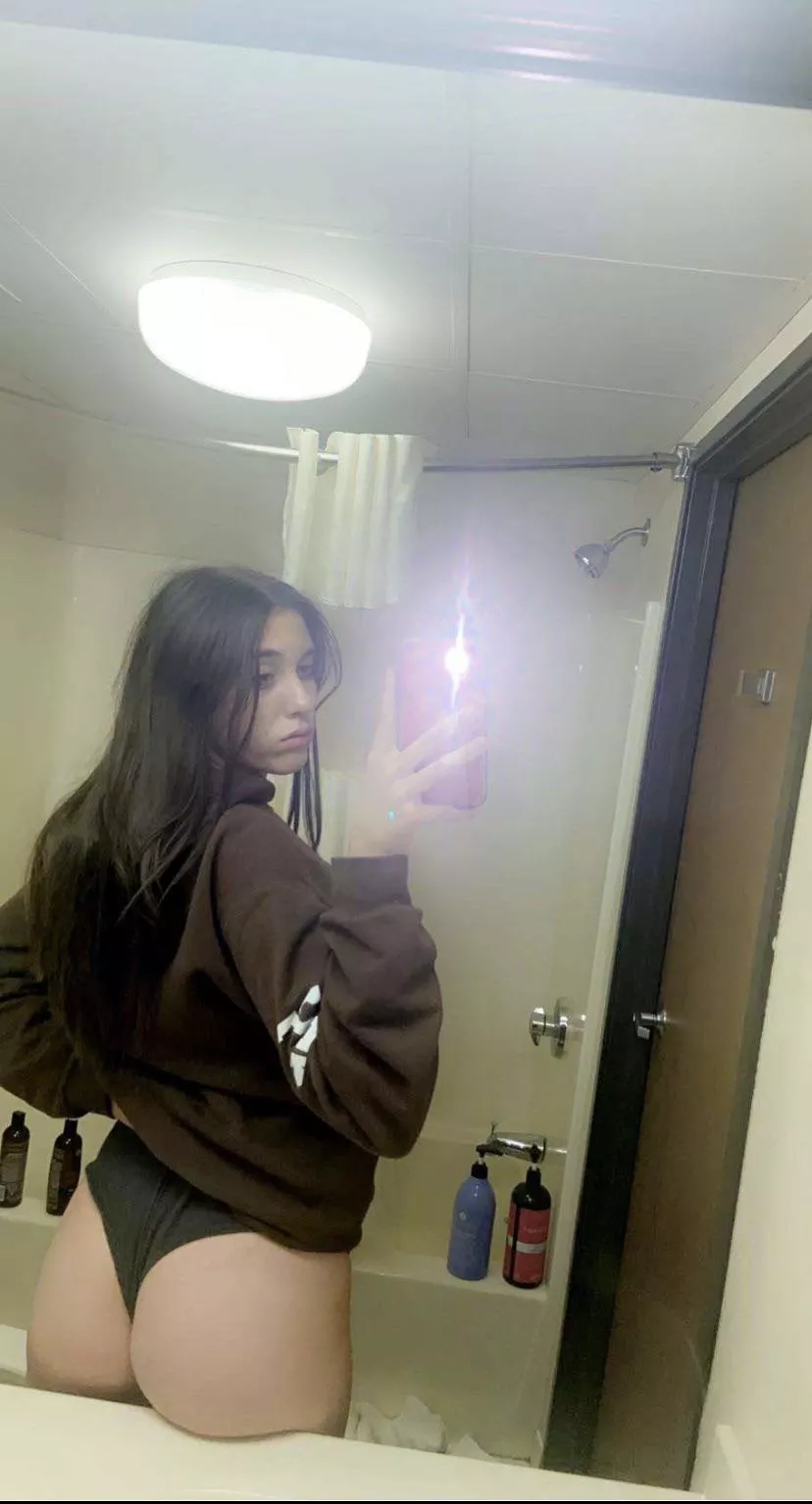 Booty on the counter