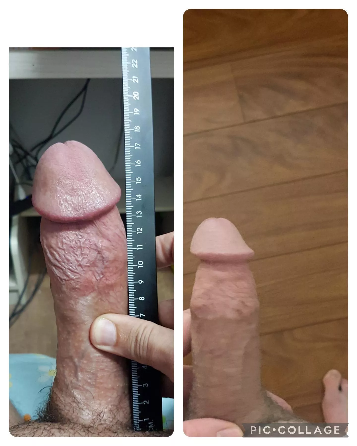 Compared cocks with @james007d. He outmatched my cock by quite a bit.