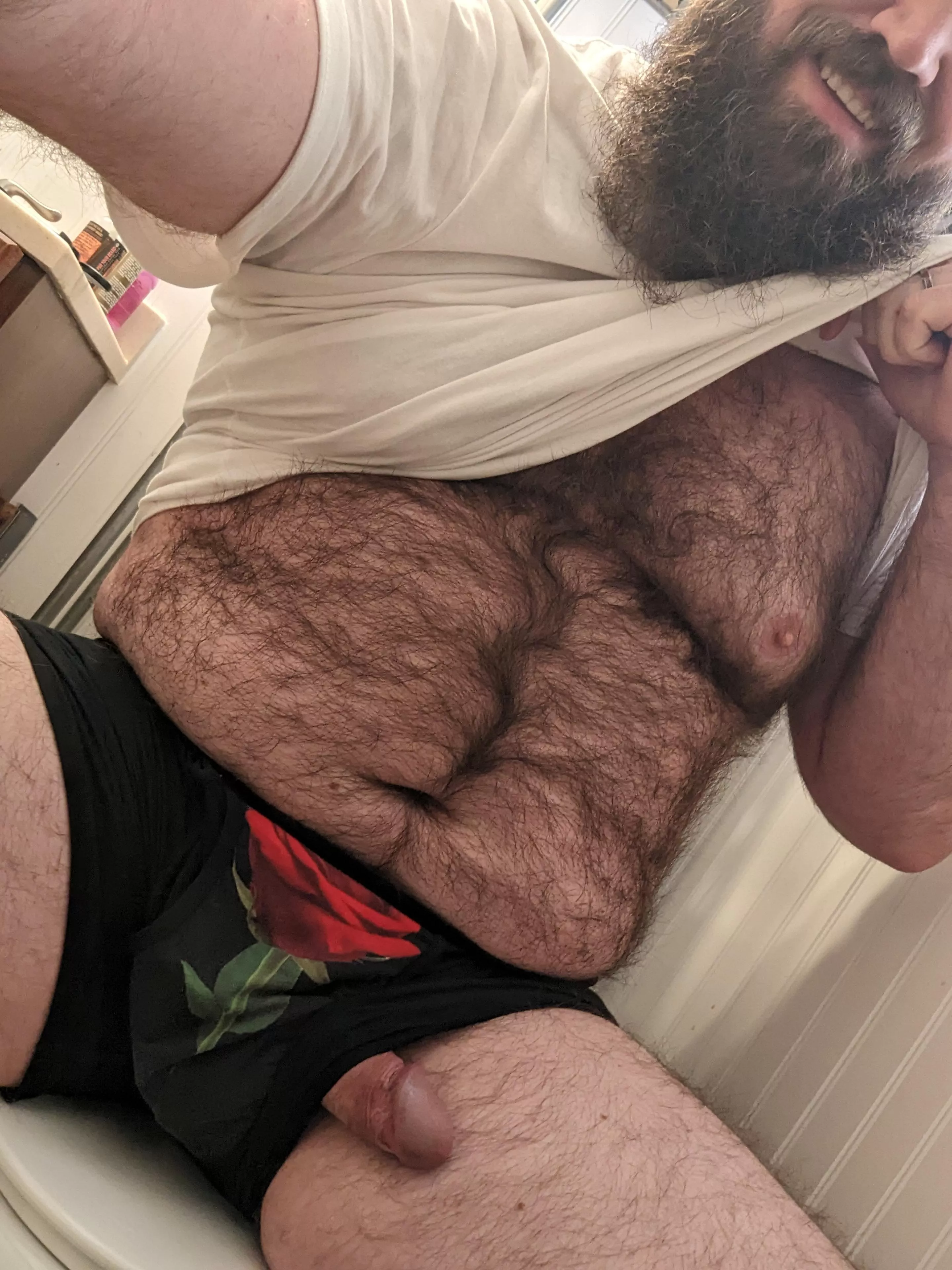 Excuse me... my eyes are up here. 😏😈