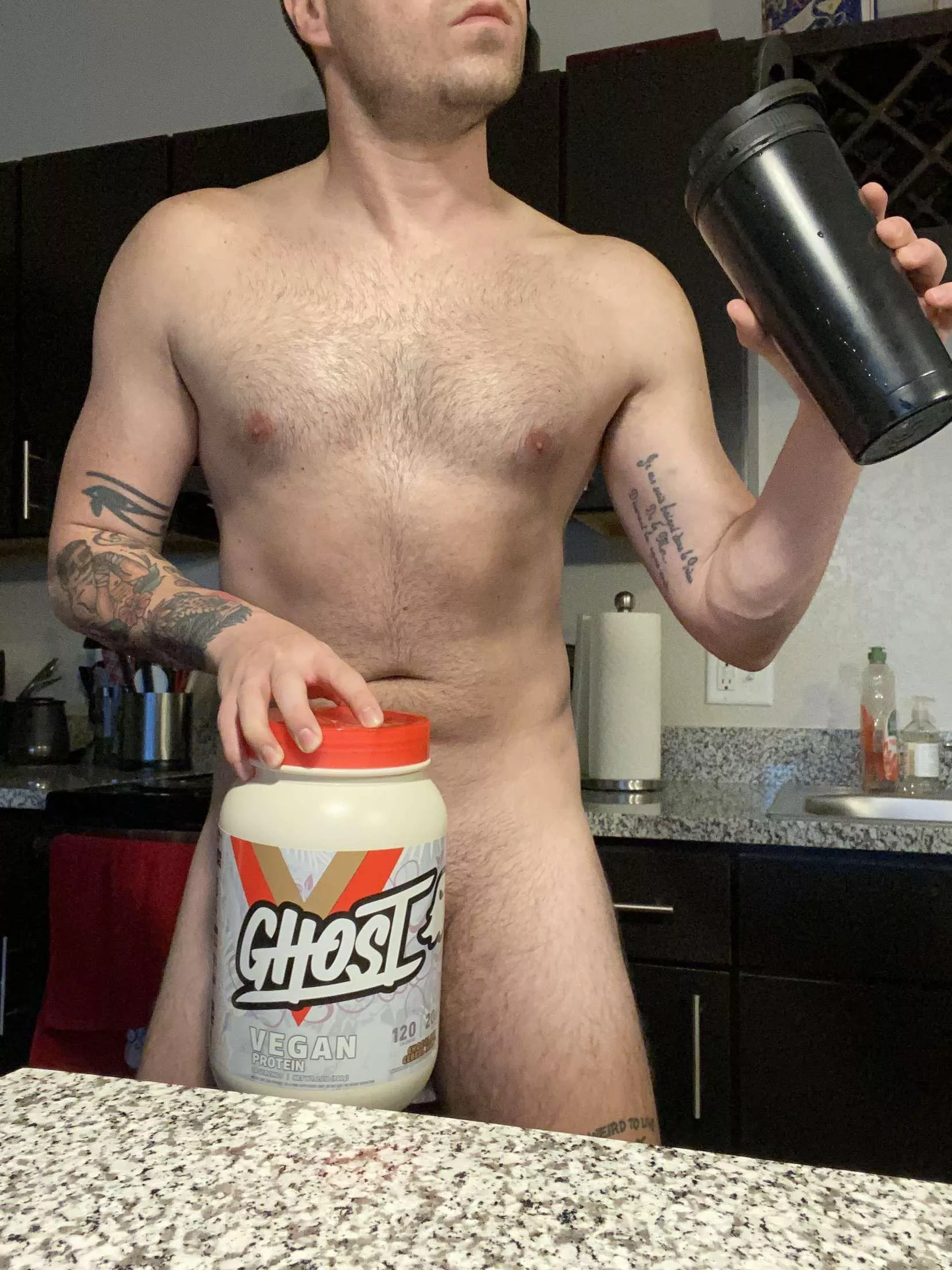 Forgot to bring my protein powder to the gym today Guess I should’ve prepared whey in advance 👀