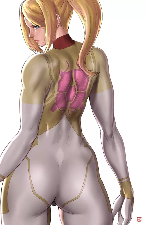 Golden Suit Booty Zero Suit Samus (Finalcake ) [Metroid]