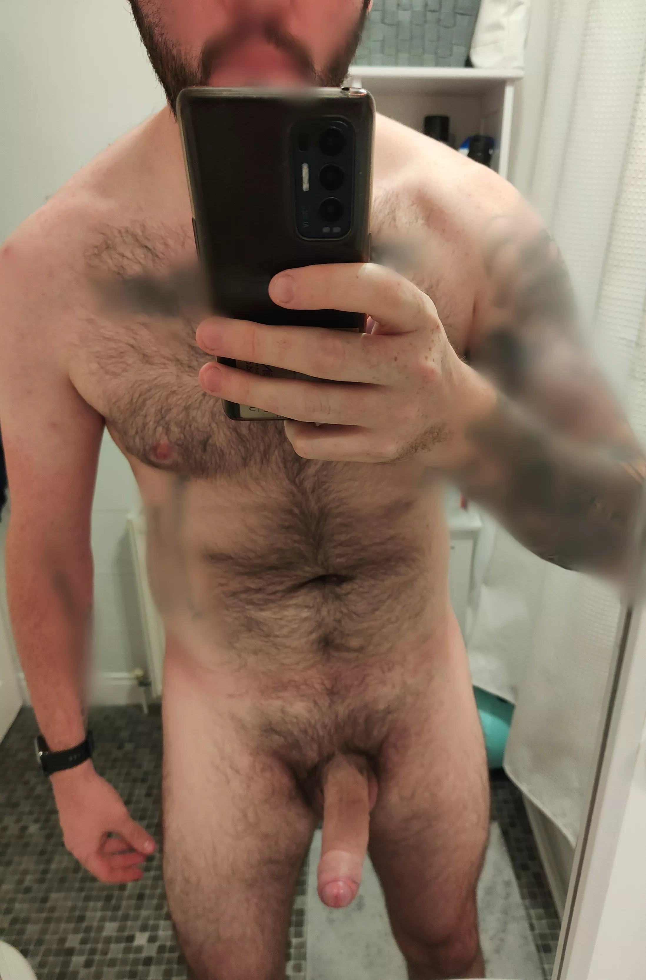 I need fingers running through all my body hair, not just my beard