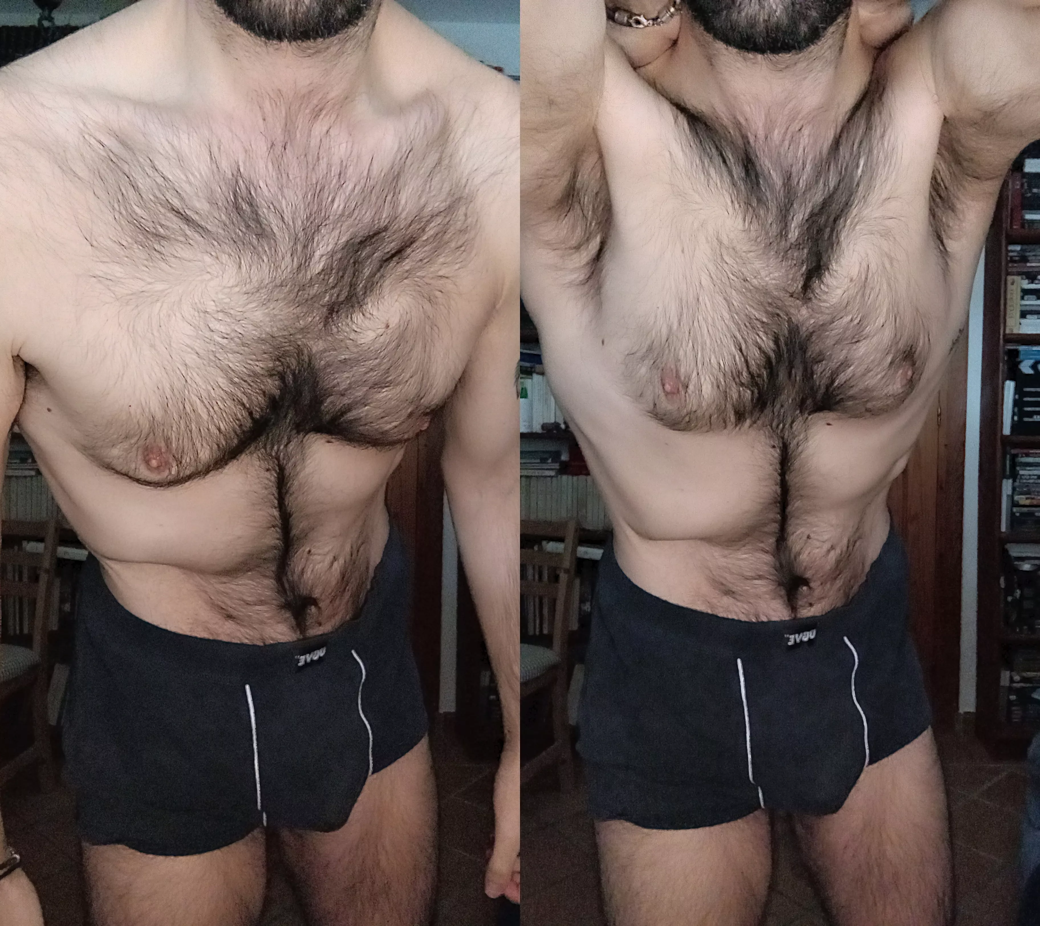 Imagine not being into hot guys with hairy chests