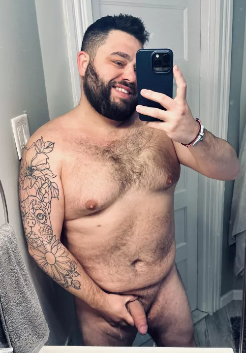 Just me naked. Hope it’s appreciated!