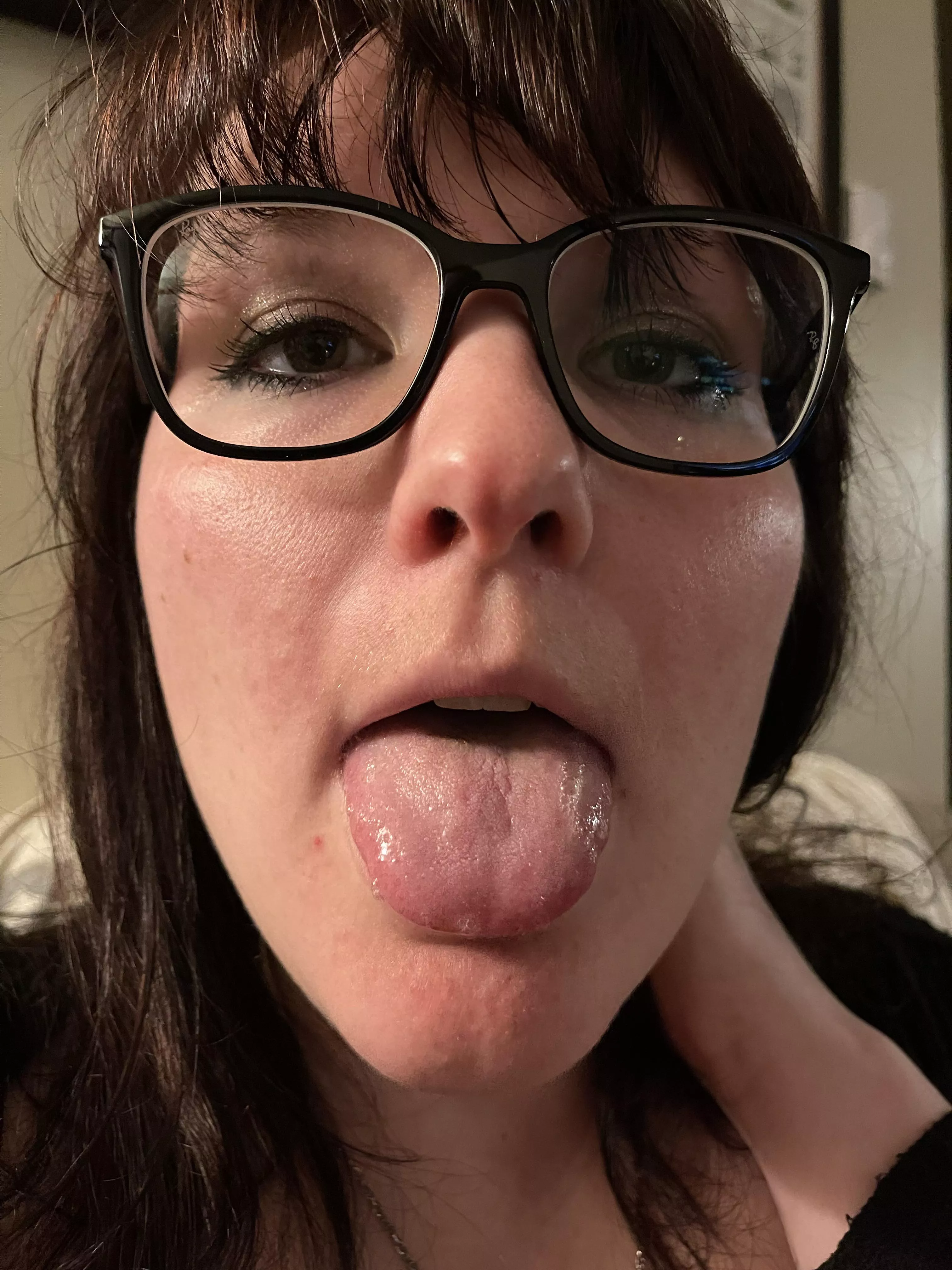 Mouth or glasses, I don’t care