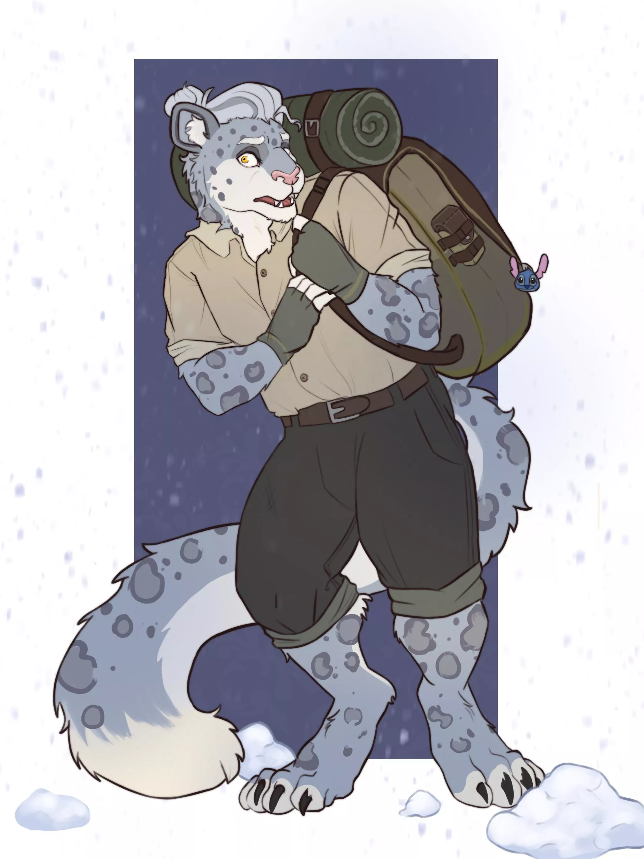 My first entry for FebROARy. I used a prompt generator for the personality and it gave me 