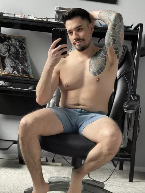 Never thought I’d be a denim shorts kind of person