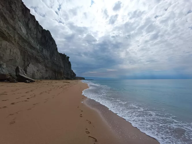 ‏One of the unfrequented beaches of Persian gulf, Iran