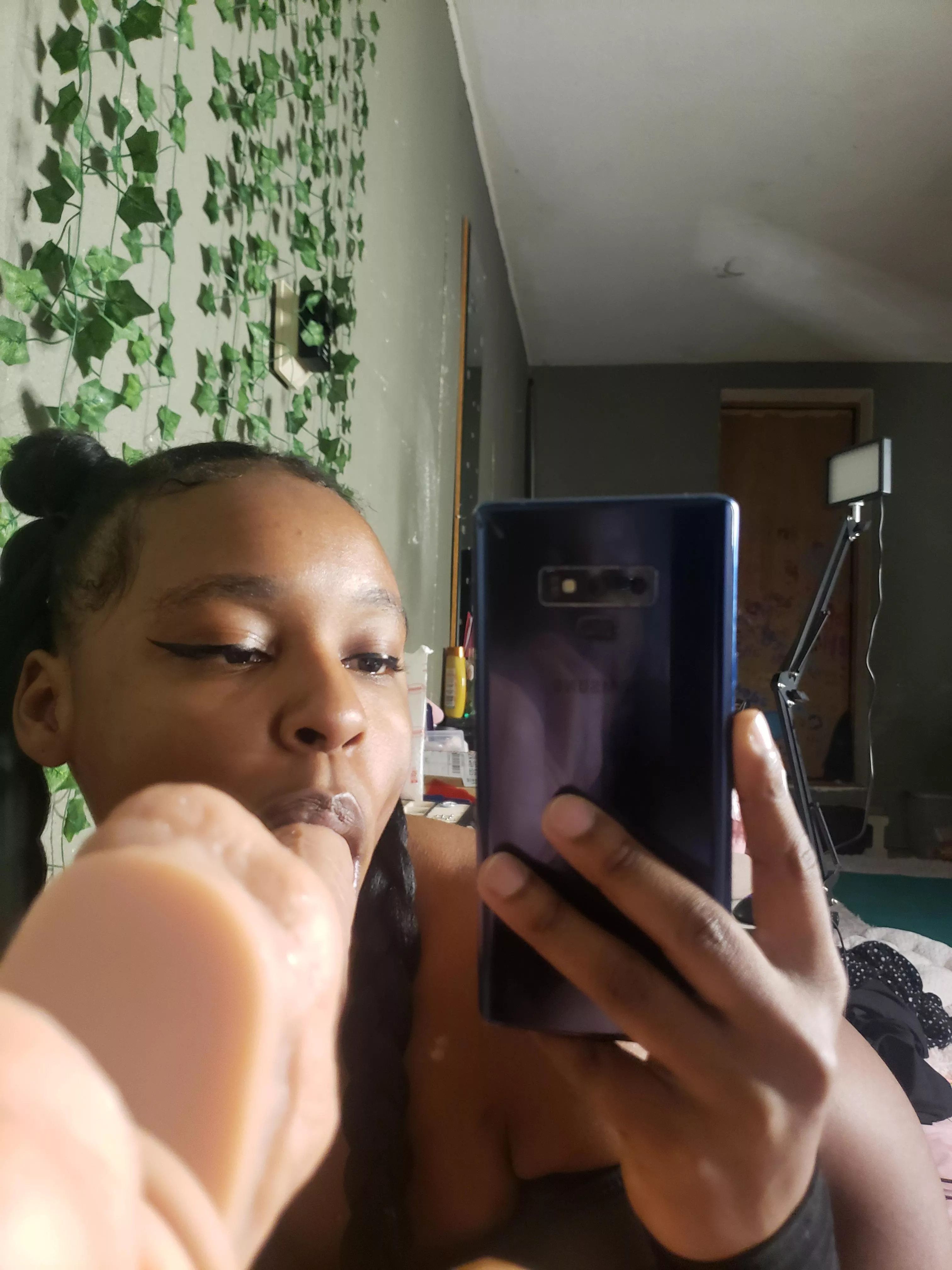 Practicing for our date.