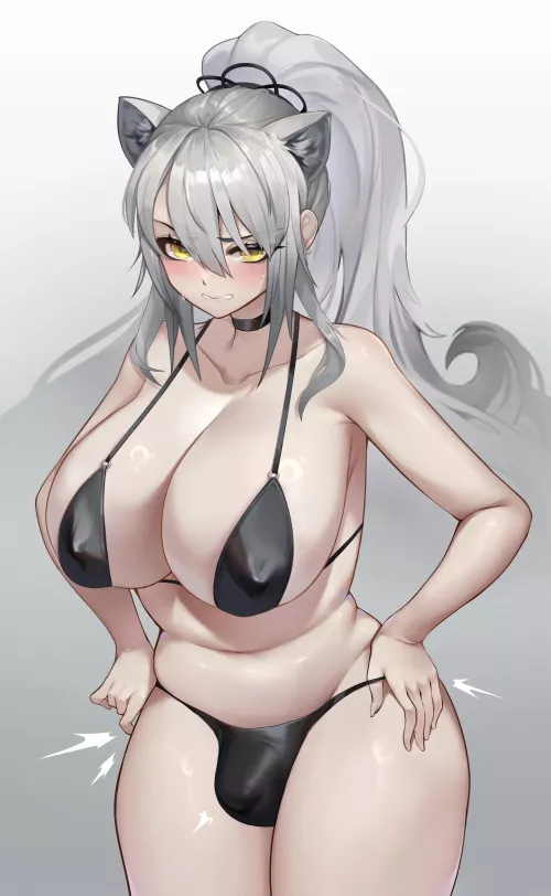 Schwarz Bikini Attraction (Gins ) [Arknights]