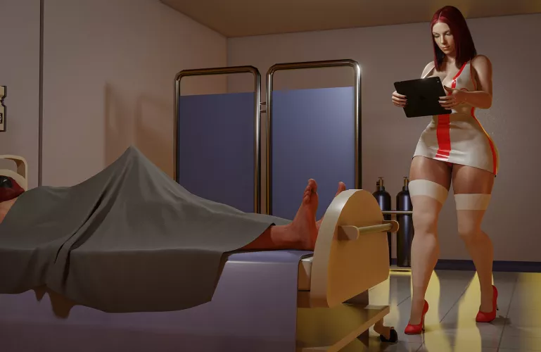 Sexy Hot Nurse Nat (Black Widow) (BabaYaga0F) [Marvel]