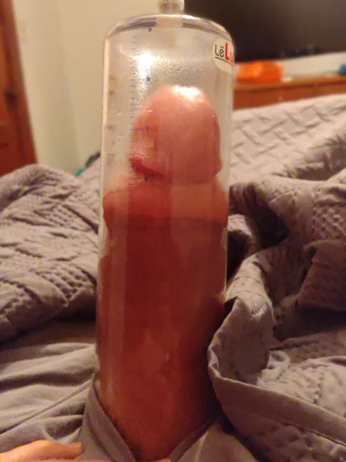 she's gonna enjoy it thick. I hope..