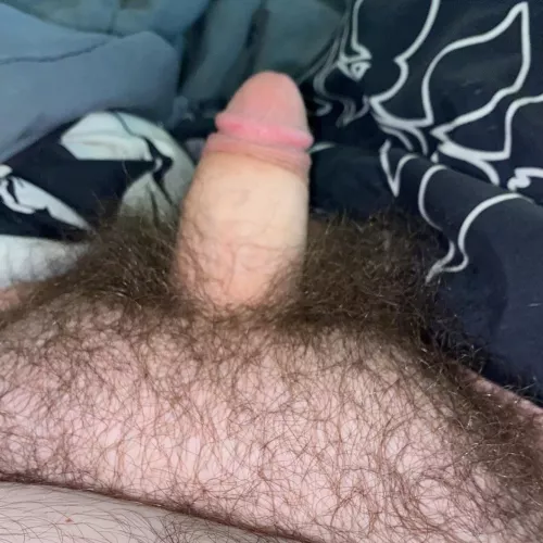 Small semi and my pubes