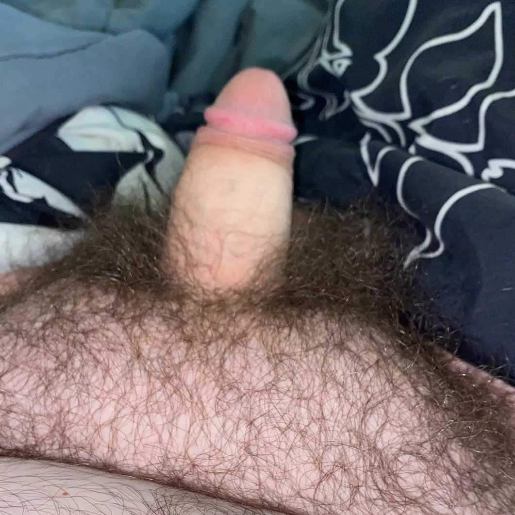 Small semi and my pubes