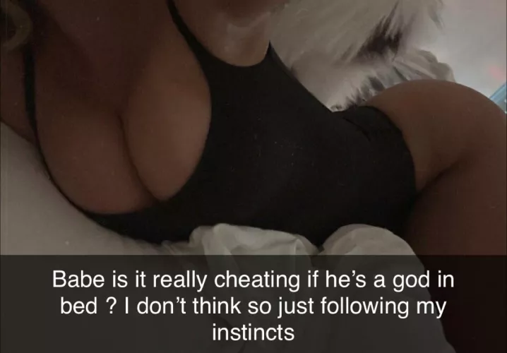 Snap my roommates gf sent her bf