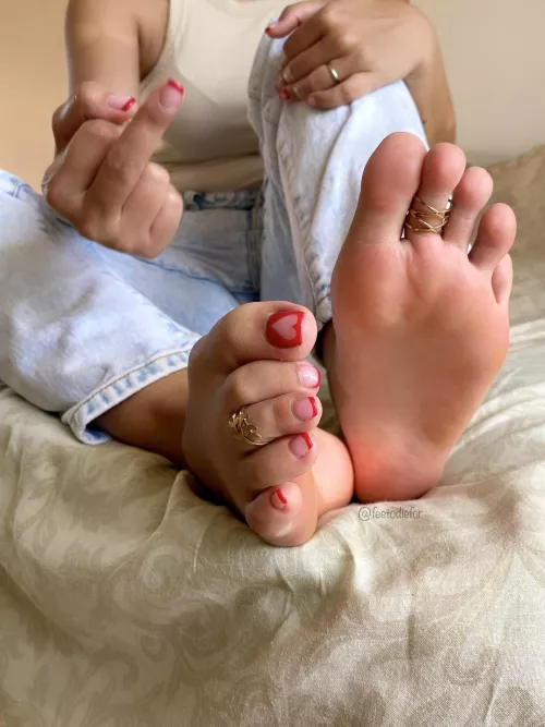 Stop staring and start licking