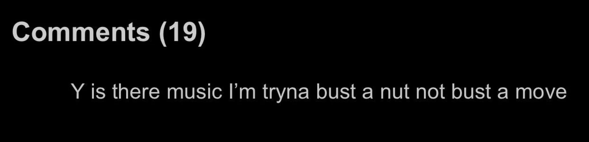 The music was kinda good ngl