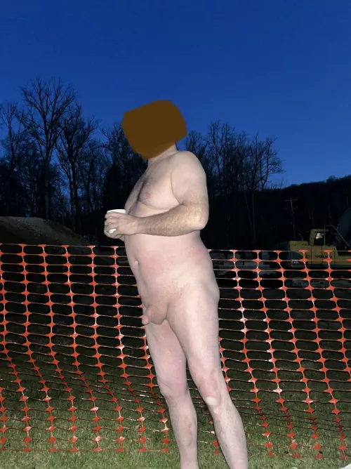 To damn early and chilly to be on site on a Saturday morning, coffee pot is in trailer is on overtime too