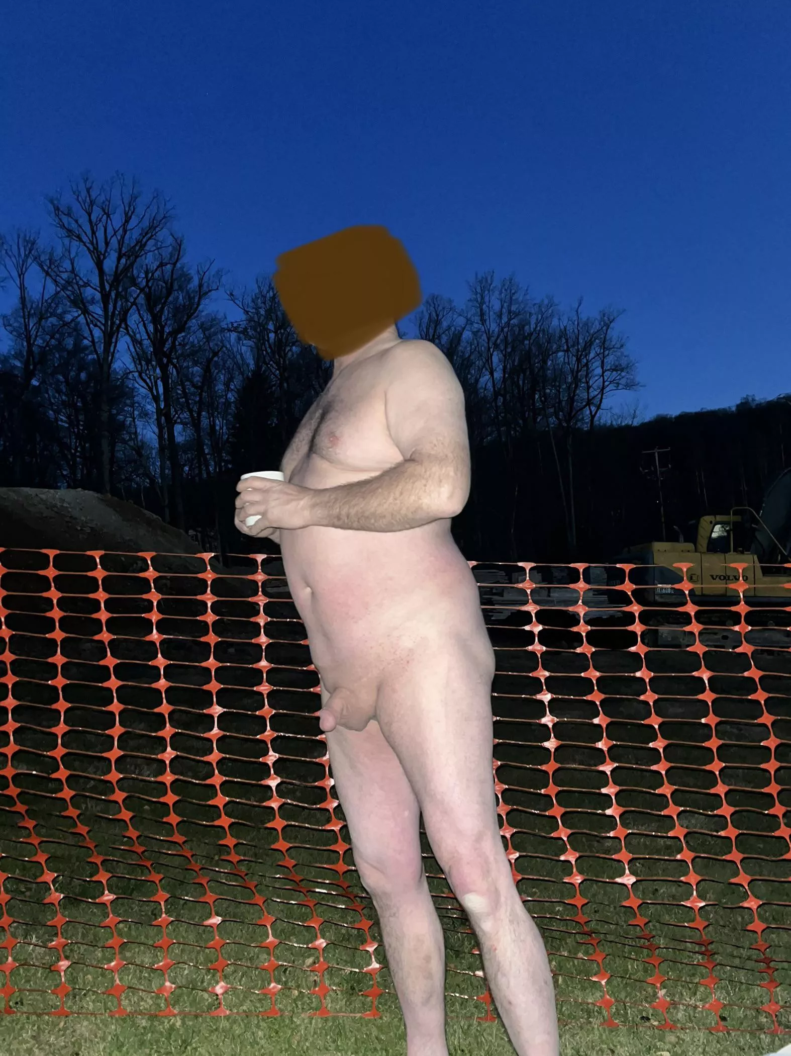 To damn early and chilly to be on site on a Saturday morning, coffee pot is in trailer is on overtime too