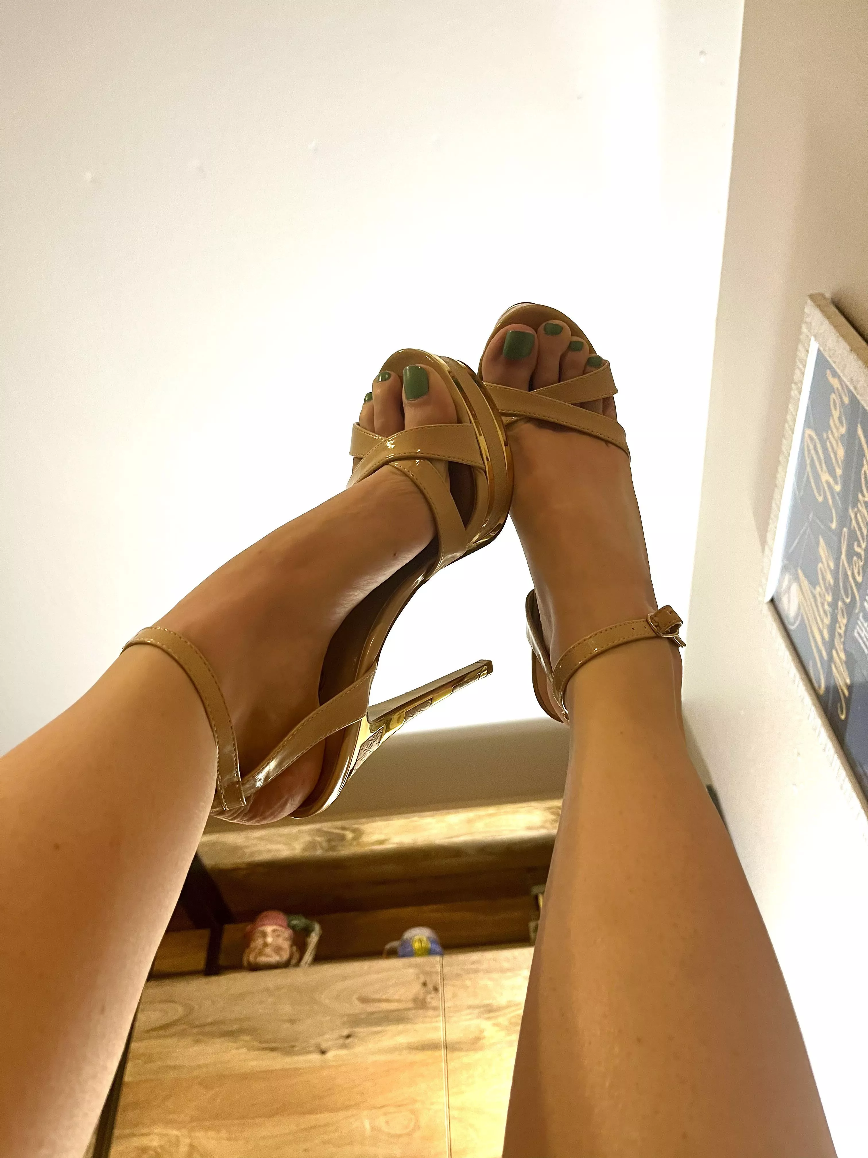 Weekend heels! 👠 (Bebe, of course!).