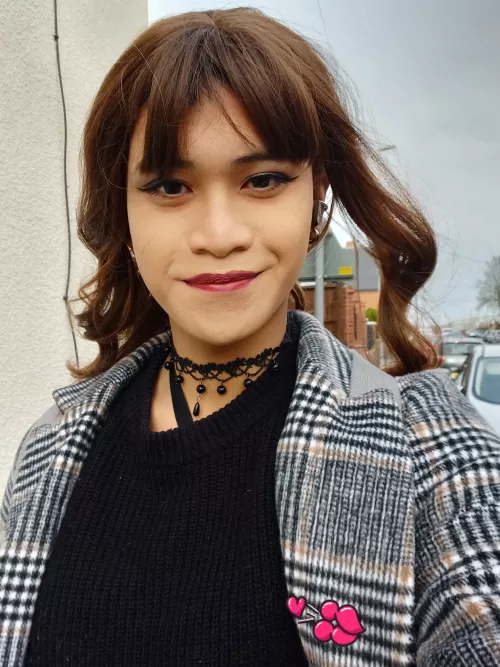 Went to town dressed up, it was so scary x