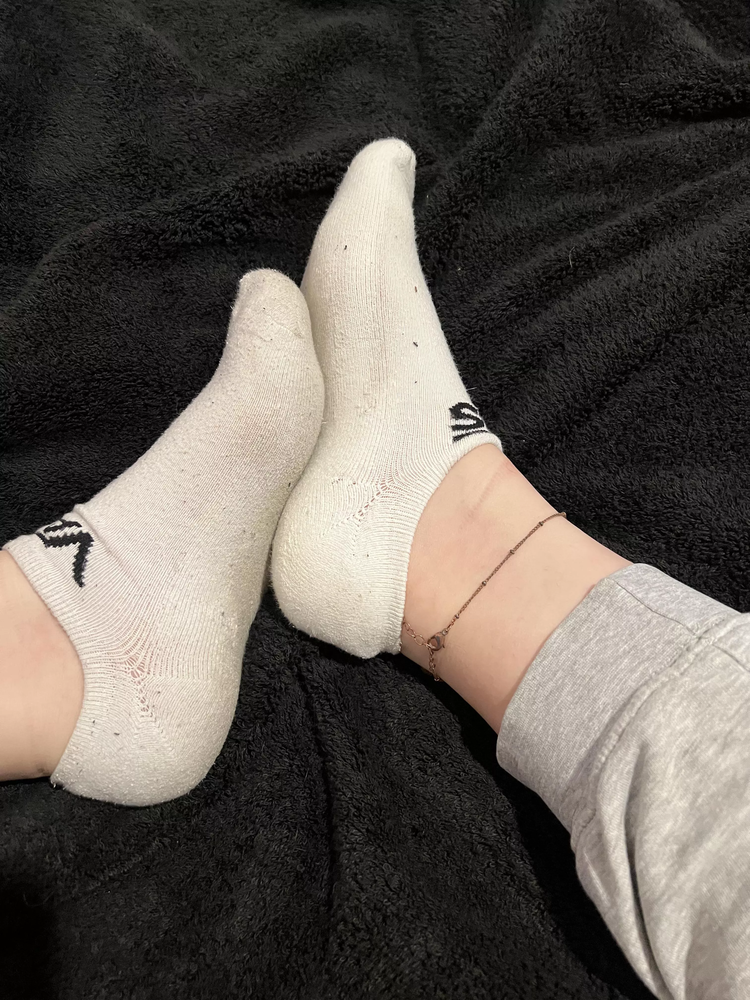 What angle of socks do we like best?let me know what you’d like to see😜I’m new to sock pics! (F)