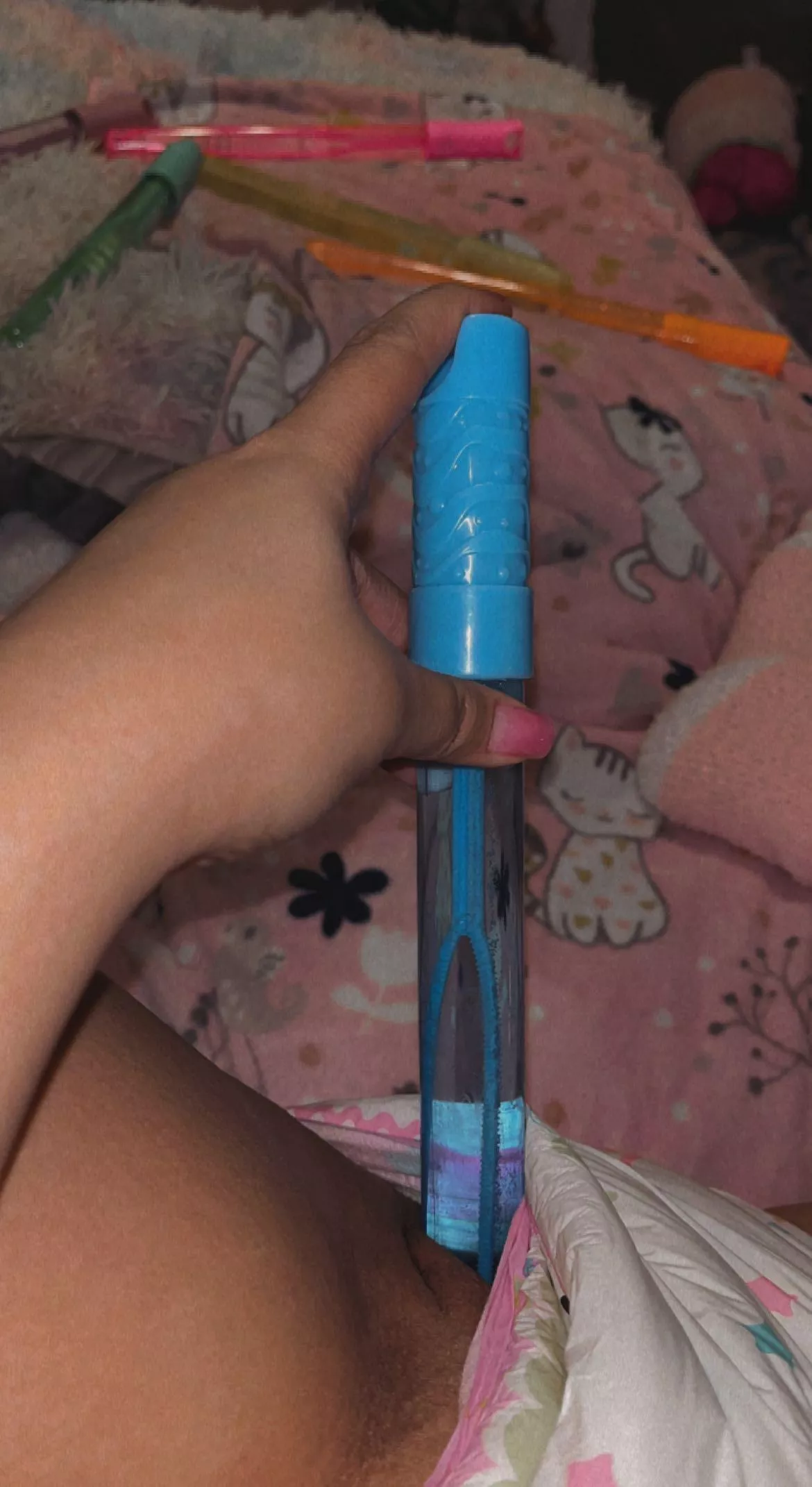 what do you mean this isn’t how I’m suppose to use my bubbles? 🤔