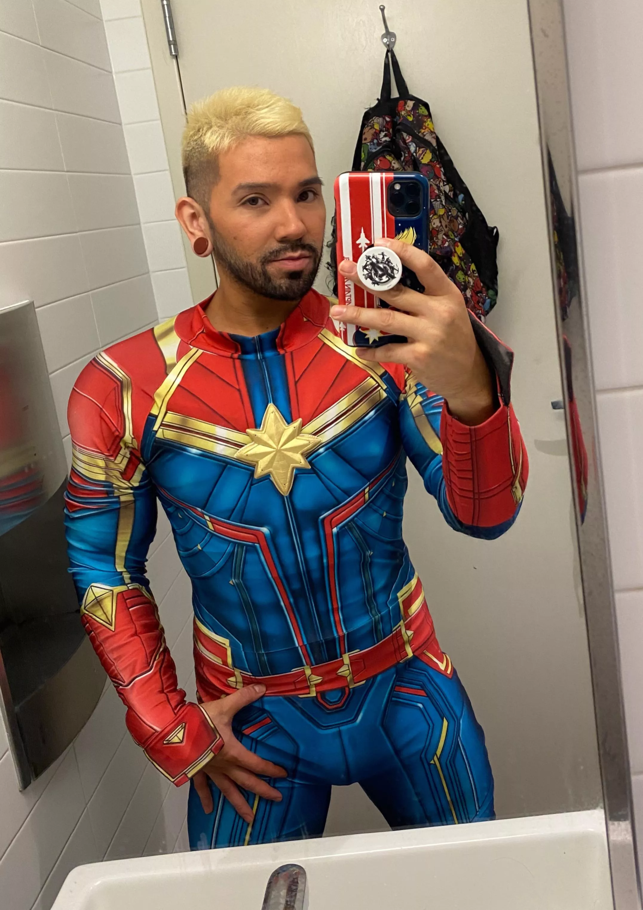 When I went as Cap Marvel @ NYCC