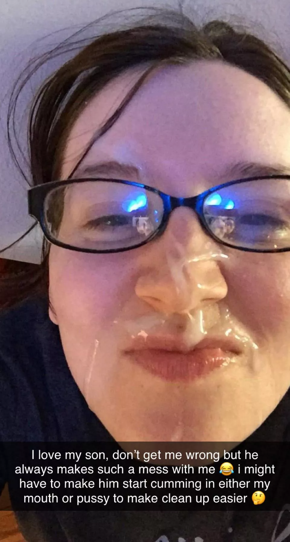 When your son is a messy lover.