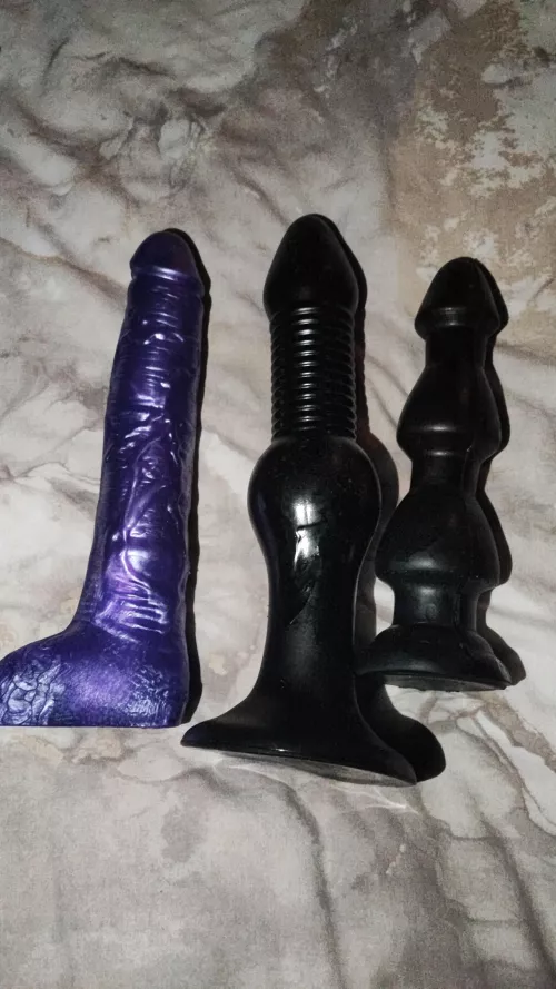 which shall I fuck my ass with