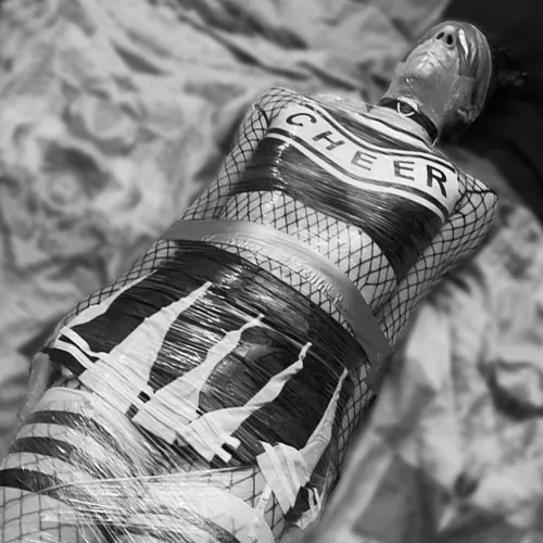 With my cheerleader outfit 😍🥵