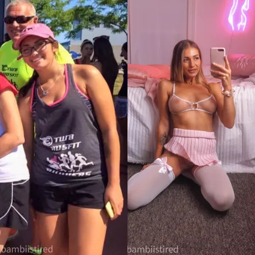 Would you recognize me (f22)? 4 years apart