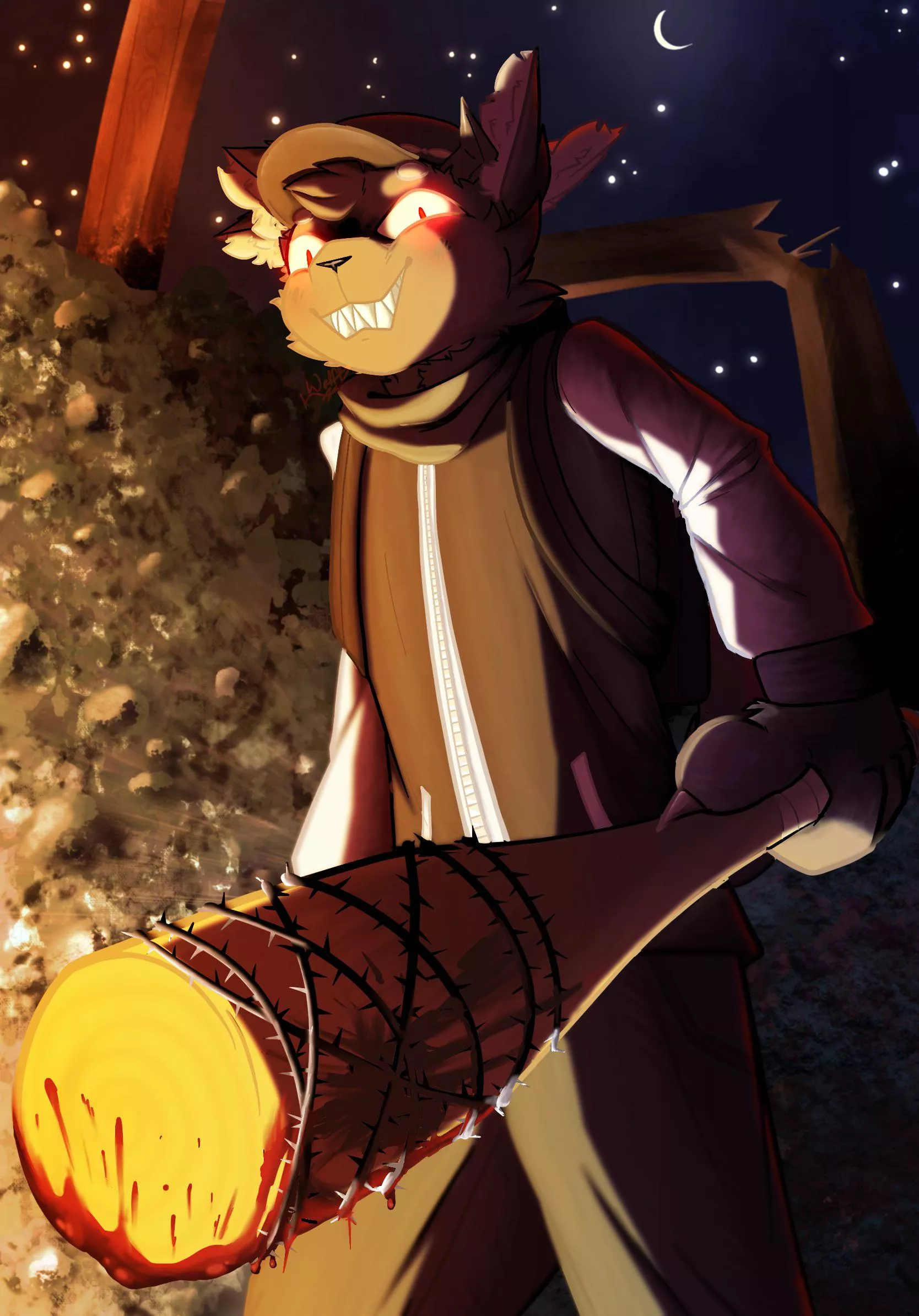 [X] [Small gore warning] “Ready?” - [Art by me]