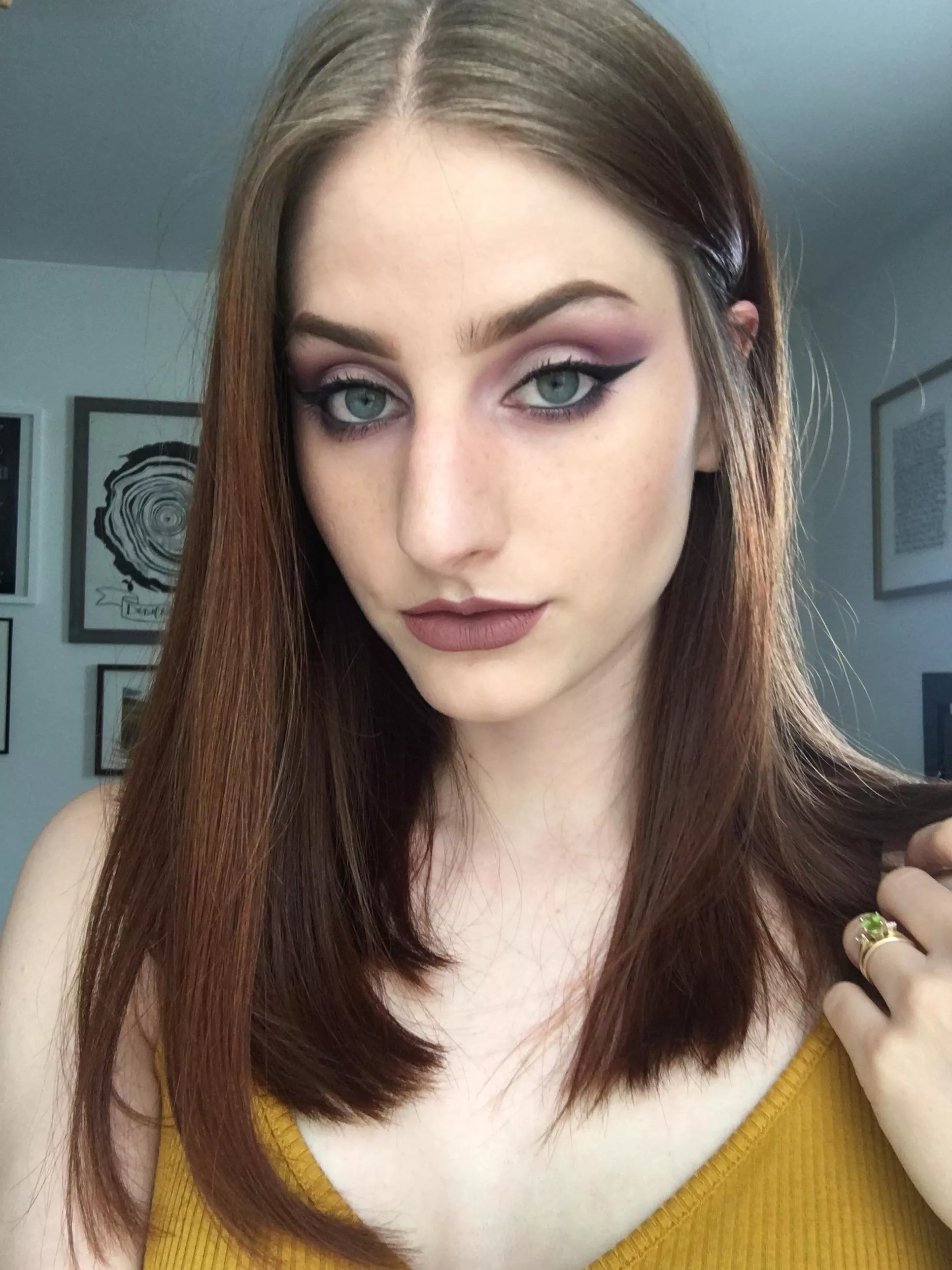 You could add some blush to my cheeks