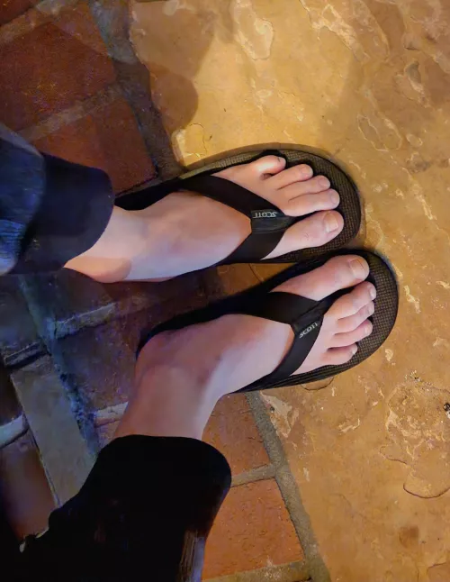 Barefoot In Sandals.