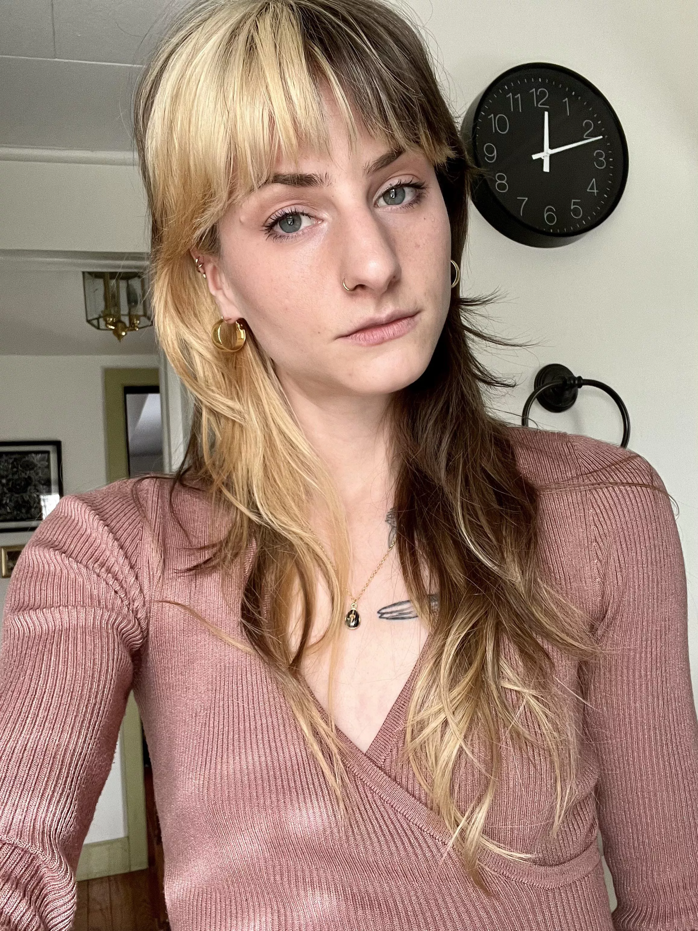 Blonde? Brown? Check & check