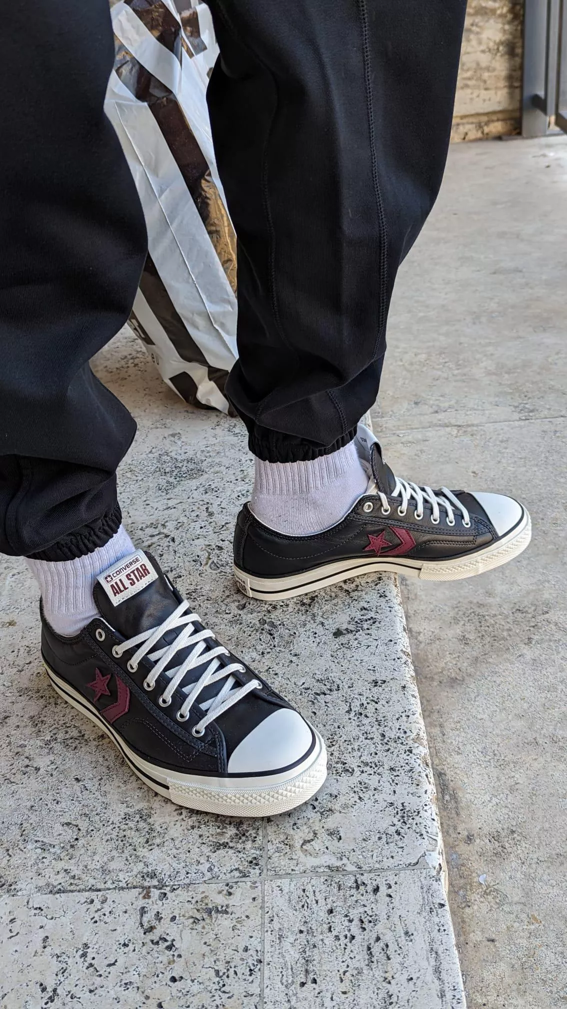 Do you like white socks and converse?