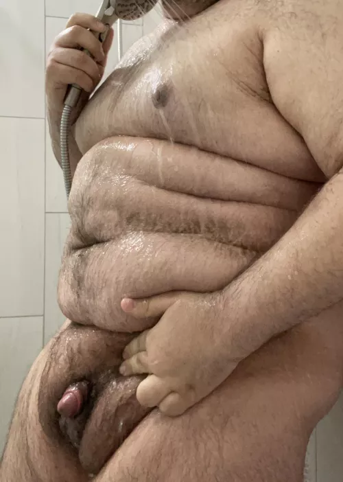 Felt horny in the shower