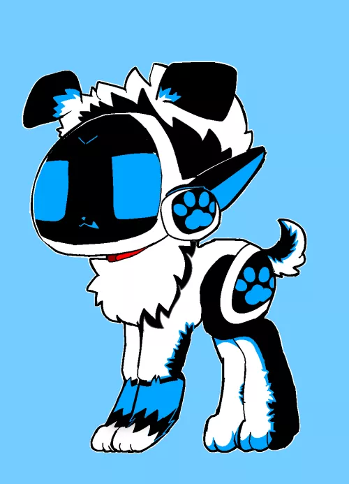 feral dog toaster i drew