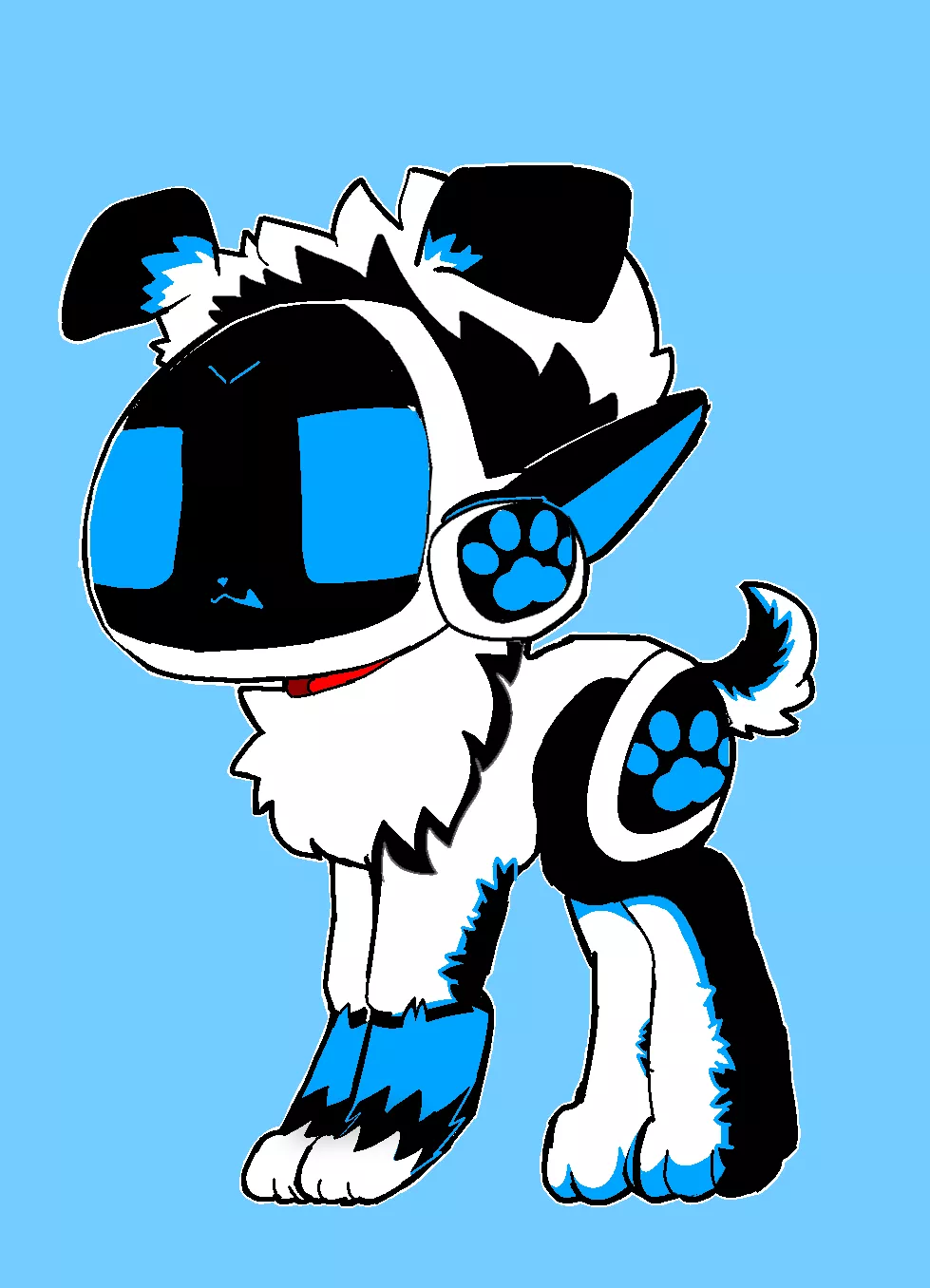 feral dog toaster i drew