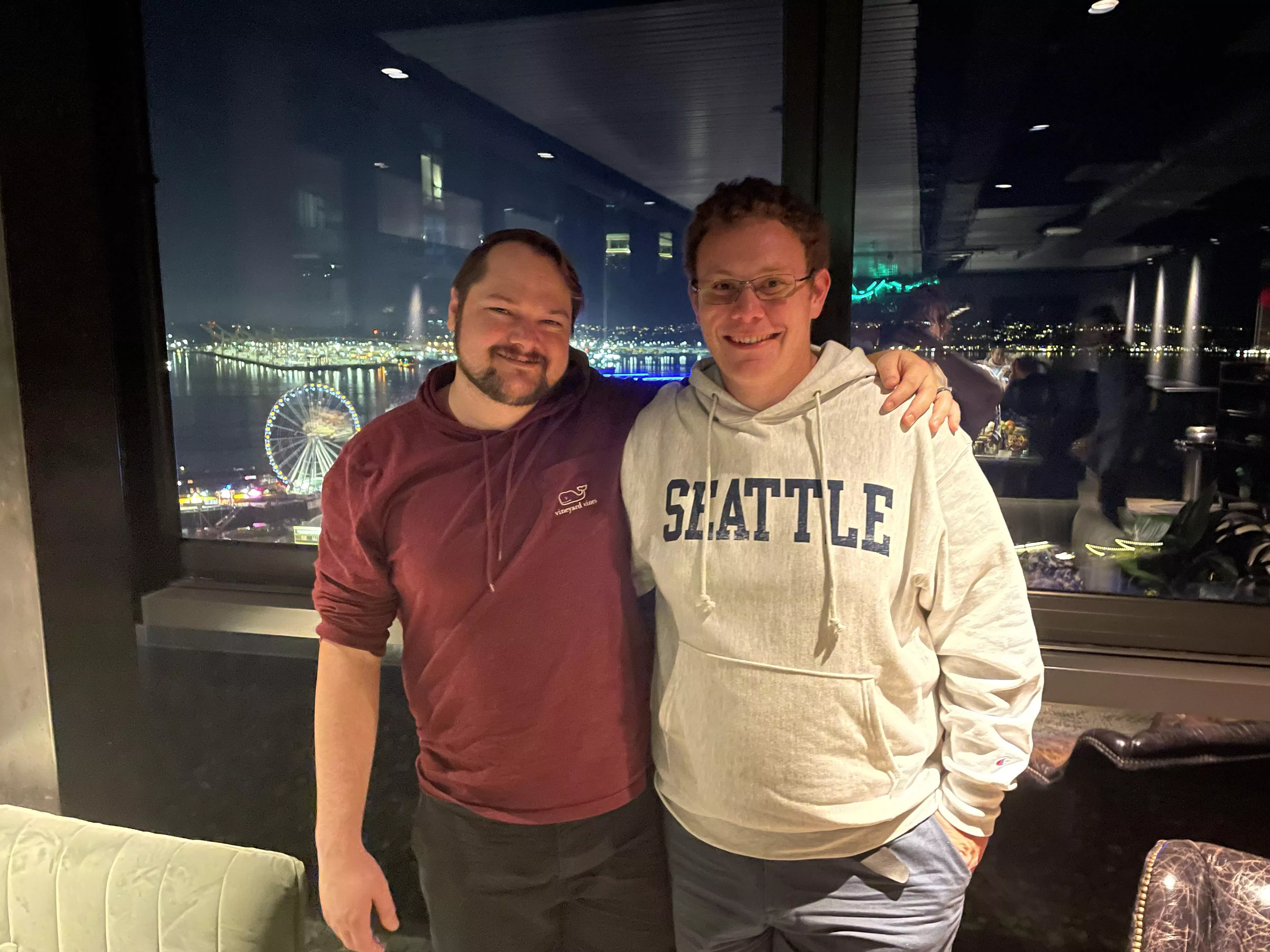 From our honeymoon, in Seattle, last month :3